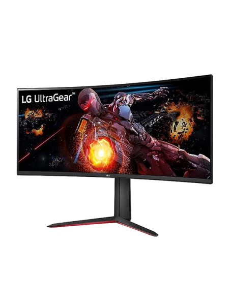 LG 34GP63A-B 34inch Curved UltraGear QHD Monitor, Refresh Rate 160hz, HDR 10 Compatibility, AMD FreeSync Premium, Tilt/Height Adjustable Stand, Black with Warranty | LG UltraGear 34GP63A