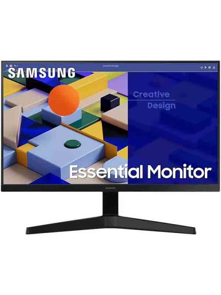 Samsung S3 S31C 27inch IPS Essential Flat Monitor, 75Hz Refresh Rate, 5ms Resp Time, AMD FreeSync, Game Mode, Eye Saver & Flicker Free, 16.7M Color, 1x HDMI 1.4, 1x D-Sub, Black | LS27C310EAMXUE