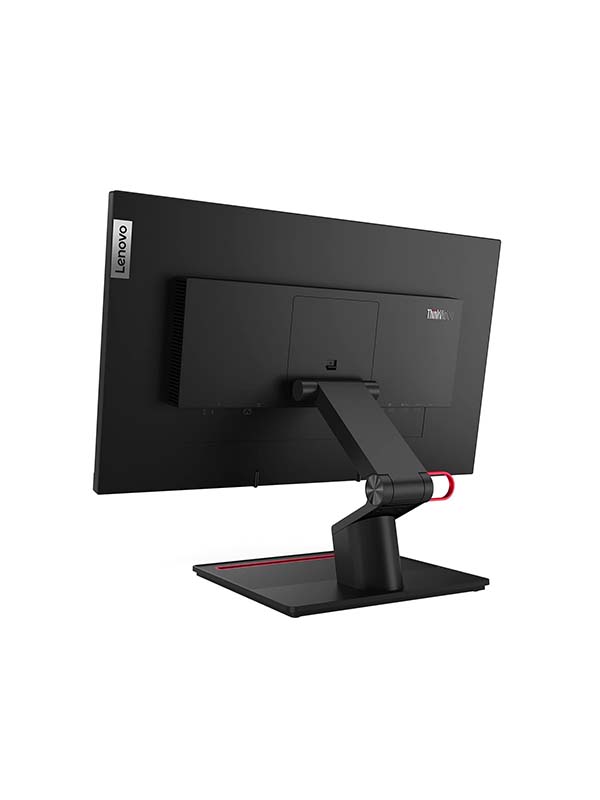 Lenovo ThinkVision T24t-20, 23.8inch LCD Touchscreen Monitor, USB Type-C, HDMI 1.4, 3-side Borderless Flexible Ergonomics Stand, Business Monitor, Black with 3 Years Warranty | 62C5GAT1UK