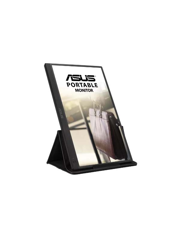 ASUS ZenScreen MB165B Portable USB Monitor 15.6 inch, HD (1366x768), Narrow Bezel, USB-Powered, Anti-Glare Surface, Black | 90LM0703-B01170