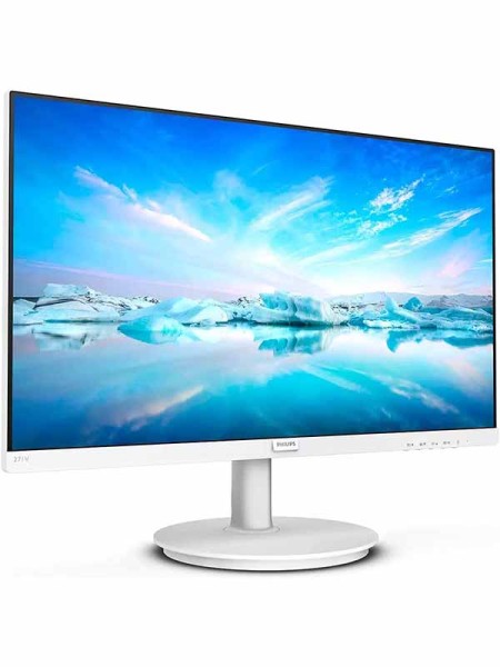 Philips 271V8W 27inch IPS V Line FHD Led Monitor, White with Warranty | Philips Monitor