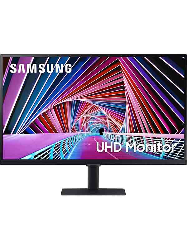 Samsung  LS32A700 32inch UHD 4k Flat Monitor with Intelligent Eye Care, Max 60Hz Refresh Rate, 5ms Response Time, HDR10, 16:9 Aspect Ratio, 99% sRGB, HDMI, Displayport, Black with Warranty | LS32A700NWMXUE