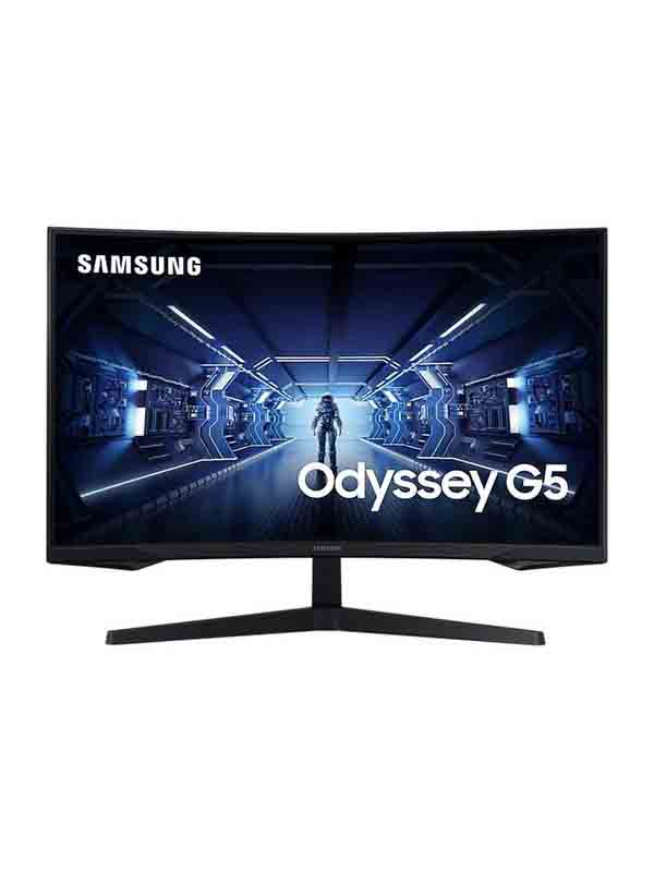 Samsung LC32G55TQW 32inch QHD G5 Odyssey Gaming Monitor, LC32G55TQWMXUE