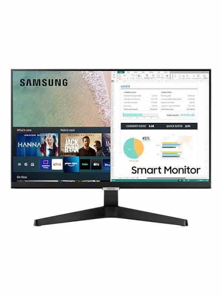 Samsung LS24AM506 24inch M5 Smart FHD Monitor, LS24AM506NMXUE 