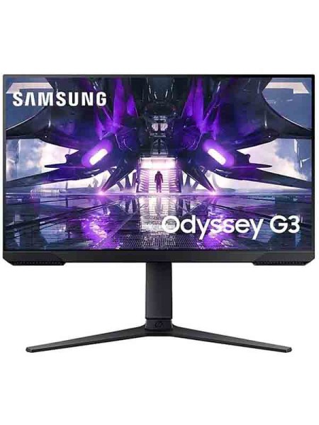Samsung Odyssey G3 27inch Flat VA Gaming Monitor, 165Hz Refresh Rate, 1ms Response Time, AMD FreeSync, Height Adjustable Stand, 16:9 Aspect Ratio, 72% Color Gamut, DP, HDMI, Black | Samsung LS27AG320NMXUE