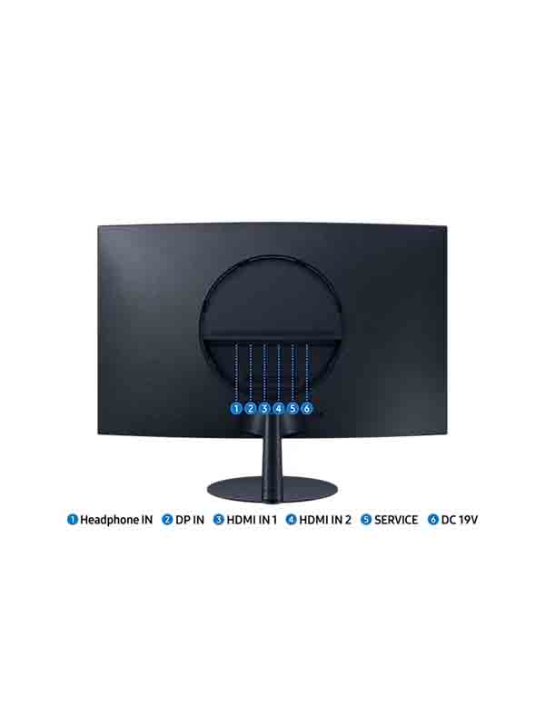 Samsung LS27C390EAMXUE 27inch 1000R Curved 75Hz Bezeless Monitor with Display Port, HDMI, AMD FreeSync, LS27C390EAMXUE