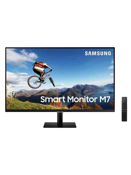 Samsung LS32AM700 32inch M7 Smart UHD Monitor with 4K USB-C Wireless Connectivity, LS32AM700UMXUE 