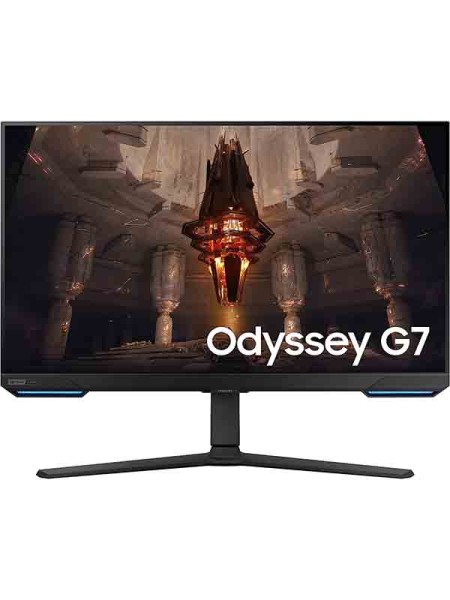 Samsung LS32BG702 32inch Odyssey G7 UHD Gaming Monitor with UHD resolution, 144hz refresh rate, IPS Panel, 1ms, HDR 400, G-Sync and FreeSync Premium Pro Compatible, Ultrawide Game View, Black with Warranty | LS32BG702EMXUE