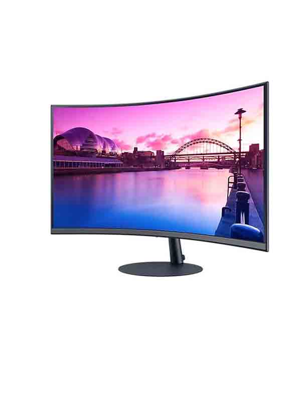 Samsung LS32C390 32inch Curved Monitor with 1000R Curvature, Eye Saver Mode, 75Hz Refresh Rate, 4(GTG) Response Time, 16:9 Aspect Ratio, HDMI, Black with Warranty | LS32C390EAMXUE