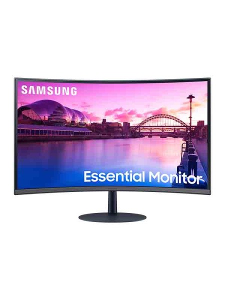 Samsung LS32C390 32inch Curved Monitor with 1000R Curvature, Eye Saver Mode, 75Hz Refresh Rate, 4(GTG) Response Time, 16:9 Aspect Ratio, HDMI, Black with Warranty | LS32C390EAMXUE