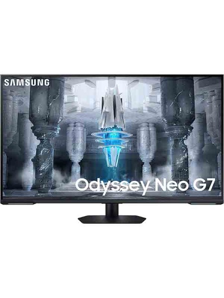 Samsung LS43CG700 43inch Odyssey Neo G7 CG700, , UHD Smart Gaming Monitor with TV Experience, 144Hz Refresh Rate & 1ms Response Time, Quantum Matrix Technology, Gaming Hub, AMD FreeSync Premium Pro with Warranty | LS43CG700NMXUE