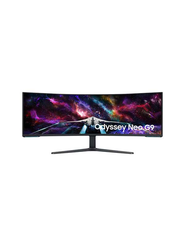 Samsung Odyssey Neo G9 G95NC, Samsung Odyssey Monitor, 57" Dual UHD Curved Monitor, UHD 7680 x 2160 Resolution, 240Hz Refresh Rate, 1ms(GTG) Response Time, Samsung Gaming Monitor, Black with Warranty  | LS57CG952NMXUE