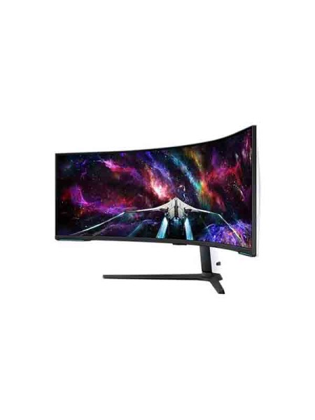 Samsung Odyssey Neo G9 G95NC, Samsung Odyssey Monitor, 57" Dual UHD Curved Monitor, UHD 7680 x 2160 Resolution, 240Hz Refresh Rate, 1ms(GTG) Response Time, Samsung Gaming Monitor, Black with Warranty  | LS57CG952NMXUE