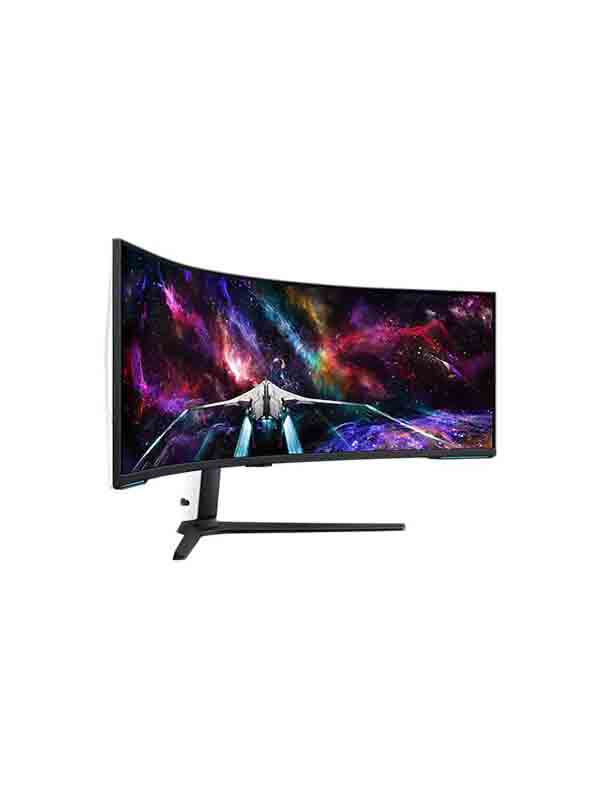 Samsung Odyssey Neo G9 G95NC, Samsung Odyssey Monitor, 57" Dual UHD Curved Monitor, UHD 7680 x 2160 Resolution, 240Hz Refresh Rate, 1ms(GTG) Response Time, Samsung Gaming Monitor, Black with Warranty  | LS57CG952NMXUE