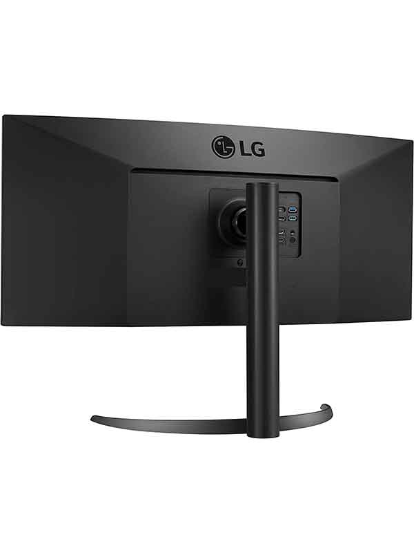 LG 34WP85C 34 inch Curved 21:9 UltraWide QHD 3440x1440 IPS Display with USB Type C 90W Power delivery, DCI P3 95% Color Gamut with HDR 10 and Tilt/Height Adjustable Stand, Black with Warranty | LG 34WP85C-B