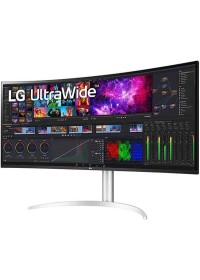 LG 40WP95C-W 40'' Curved UltraWide WUHD 5K2K Nano IPS Monitor with Thunderbolt 4 Connectivity, 72Hz Refresh Rate, 5ms Response Time, DCI-P3 98% Color Gamut, AMD FreeSync, HDR 10, Silver | 40WP95C-W