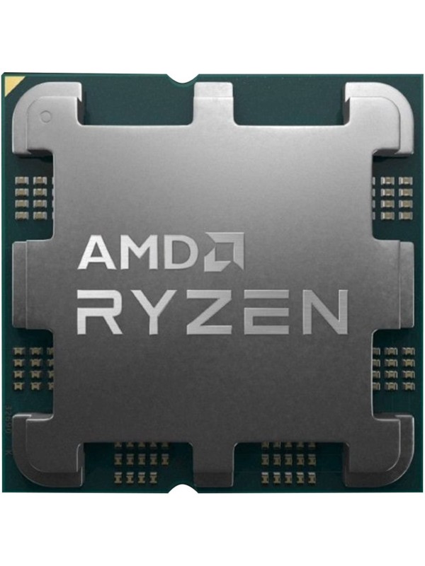 AMD Ryzen 5 7600X Desktop Processors, Socket AM5 CPU, 6 Cores 4.7GHz up to 5.3GHz, 128GB Max Memory, 12 threads, 38MB Cache, 2 Channels - 100000593WOF - AMD 7600X