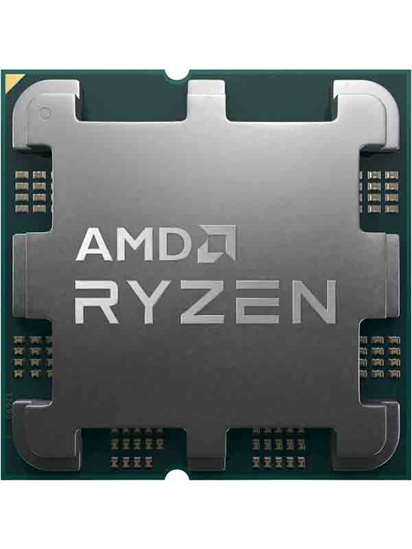 AMD Ryzen 7 7700X Desktop Processors, AM5 CPU Socket, 8 Cores 4.5GHz Up to 5.4GHz, 16 Threads, 105W TDP, 40MB Cache Memory, 2 Channels, 5200 MT/s Speed, 28/24 PCIe | 100-100000591WOF - AMD 7700X