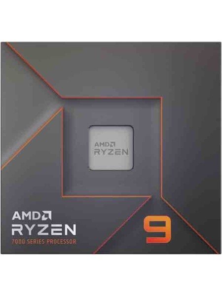 AMD Ryzen 9 7900X Desktop Processors, AM5 CPU Socket, 12 Cores 4.7GHz Up to 5.6GHz, 24 Threads, 76MB Cache Memory, 170W TDP, 5200 MT/s Max Speed, 128GB Max Memory, PCIe 12x Gen4 | 100-100000589WOF - AMD 7900X