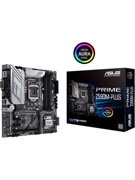 Asus Prime Z590M-Plus Intel LGA 1200, 4x DDR4 Slot