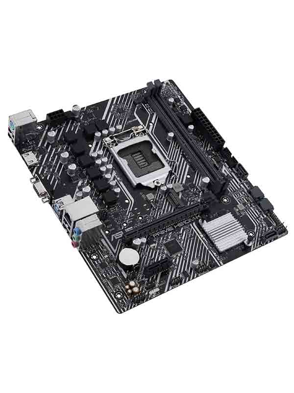 Asus Prime H510M-K Gaming Motherboard- Intel® H510 Chipset, LGA 1200, Max Memory 64GB DDR4 3200, 1 x D-Sub Port 1 x HDMI Port, (UDIMM), PCIe 4.0, Micro ATX Motherboard