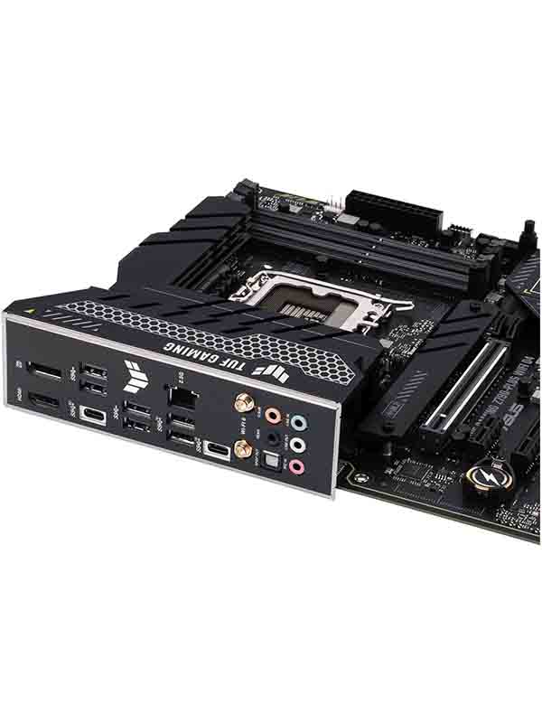 Asus TUF Gaming Z790-Plus WIFI D4 DDR4 ATX Motherboard, Intel Socket LGA1700, Intel Z790 Chipset, 2.5Gb Ethernet, Wi-Fi 6, BT v5.2, 4xM.2 & 4xSATA 6Gb/s Ports, HDMI/ DP | Asus TUF Motherboard 90MB1CR0-M0EAY0