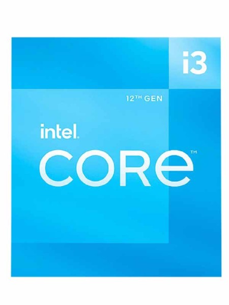 Intel Core i3-12100 4 Core Alder Lake Processor 12th Gen, 1700 Socket | BX8071512100SRL62