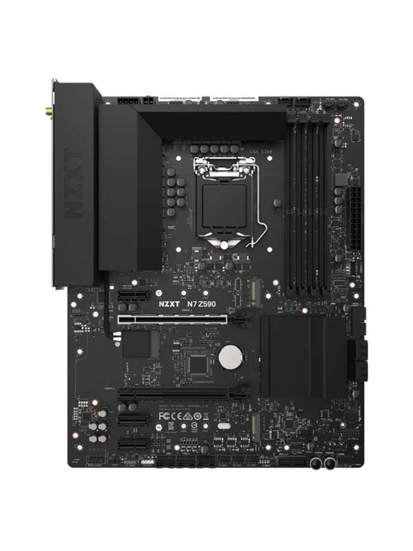 NZXT N7 Z590 Intel 10th-11th Generation, WiFi, Gaming Motherboard (Black) | N7-Z59XT-B1