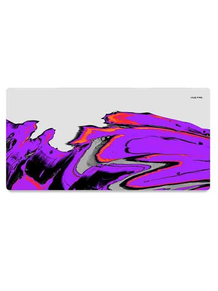 Huepad Nebula Series, Premium Mousepads, HYDRAGLIDE Fabric Gaming Mouse pad, XL Desk Pad with Carry Case Tube (XL: 90x40cm, WINDS OF NEPTUNE, WARM), HP9040-NB-WON-W