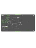 Huepad Halo Series, Premium Mousepads, HYDRAGLIDE Fabric Gaming Mousepad, XL Desk Pad with Carry Case Tube (X-Large, BEAST MODE), HP9040-HL-BM