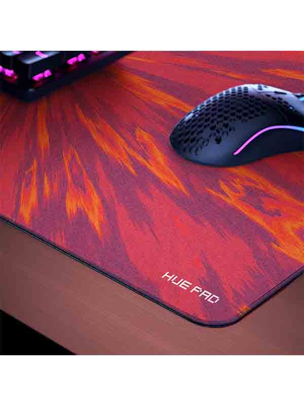 Huepad Isoflow Series, Premium Mousepads, HYDRAGLIDE Fabric Gaming Mouse pad, XL Desk Pad with Carry Case Tube (XL: 90x40cm, HYPERJUMP, FROST GRAPE), HP9040-ISF-HJ-LV
