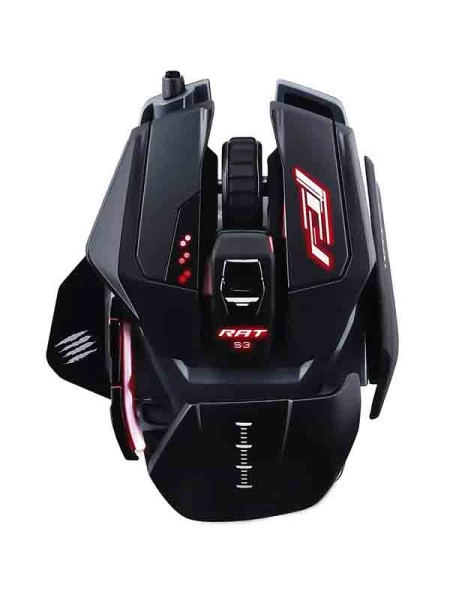 Mad Catz R.A.T. Pro S3 Optical Gaming Mouse, Black