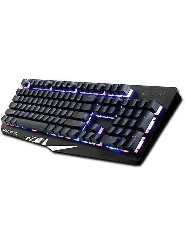 Mad Catz S.T.R.I.K.E. 2 Gaming Keyboard, Black