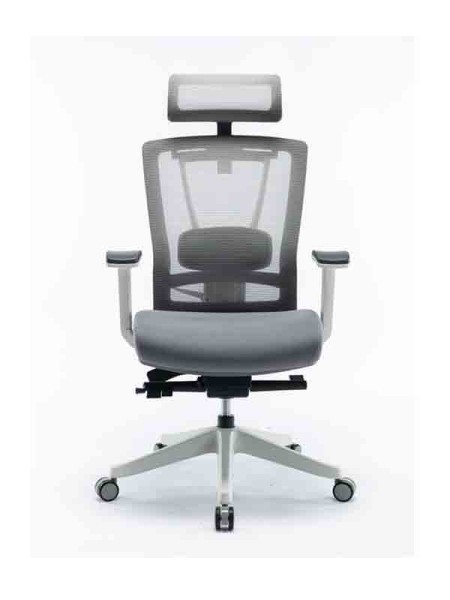 Navodesk HALO Chair Premium Ergonomic Gaming & Office Chair with Multi Adjustable Features, Light Grey with Warranty