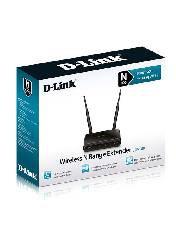 D-LINK Wireless N Range Extender DAP 1360, DAP 1360