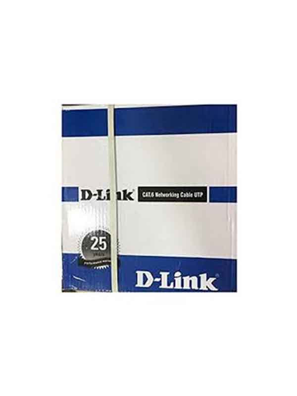 D-Link NCB-C6UGRYR-305-24 CAT6 UTP 24AWG Solid Networking Cable 305 Meter
