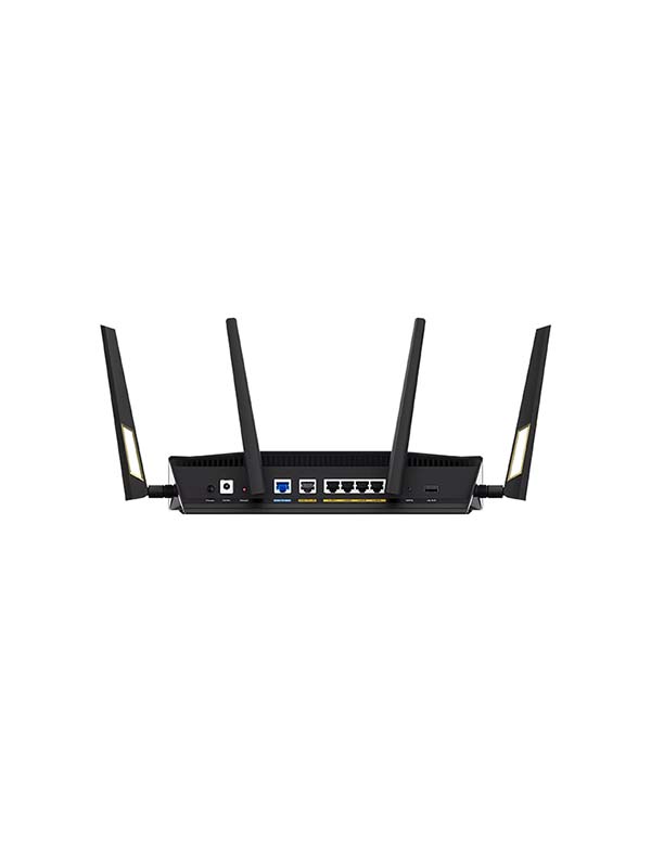 ASUS Broad Band AX6000 Dual Band Router WiFi 6 Gaming RT-AX88U Pro Router, 8 LAN Ports, Support AiMesh Whole Home Mesh WiFi, AiProtection Pro Internet Security | 90IG0820-MU9A00