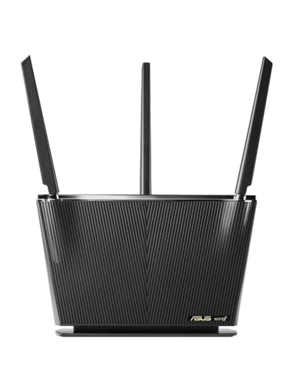 ASUS RT- AX68U, AX2700 Dual Band WiFi 6 (802.11ax) Router Supporting AiProtection Pro Network Security, Advanced Parental Controls, Mobile Game Mode | RT- AX68U