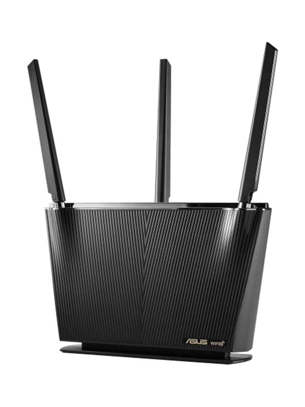ASUS RT- AX68U, AX2700 Dual Band WiFi 6 (802.11ax) Router Supporting AiProtection Pro Network Security, Advanced Parental Controls, Mobile Game Mode | RT- AX68U