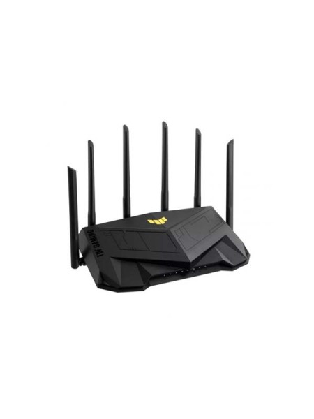 ASUS TUF Gaming AX6000 Dual Band WiFi 6 Gaming Router with dedicated Gaming Port, Dual 2.5G Port, 3steps port forwarding, AiMesh for mesh WiFi, AiProtection Pro network security and AURA RGB lighting | 90IG07X0-MU9C00