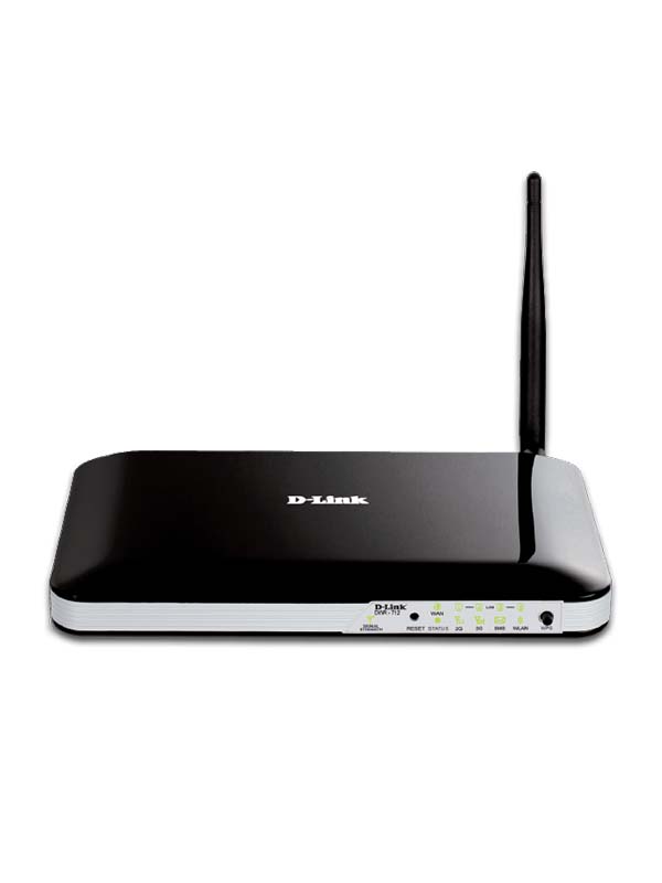 D-Link DWR-712 Wireless N 3G HSPA+ Sim Card 150Mbps 4 Port 10/100 Router | DWR-712