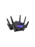 ASUS ROG Rapture GT-AXE16000 quad-band WiFi 6E gaming router, 6 GHz Band, Dual 10G Ports, 2.5G WAN Port, Dual WAN, AiMesh Support | 90IG06W0-MU2A10