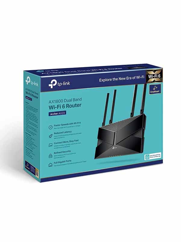 TP-Link Archer AX23 AX1800 Dual-Band Wi-Fi 6 Router with Warranty 