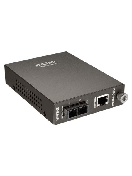 D-LINK 1000BASE-T to 1000BASE-SX (SC) 550 m Multi-mode Media Converter | DMC-700SC