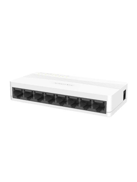 HIKVISION 8 Port Fast Ethernet Unmanaged Desktop Switch | DS-3E0108D-E
