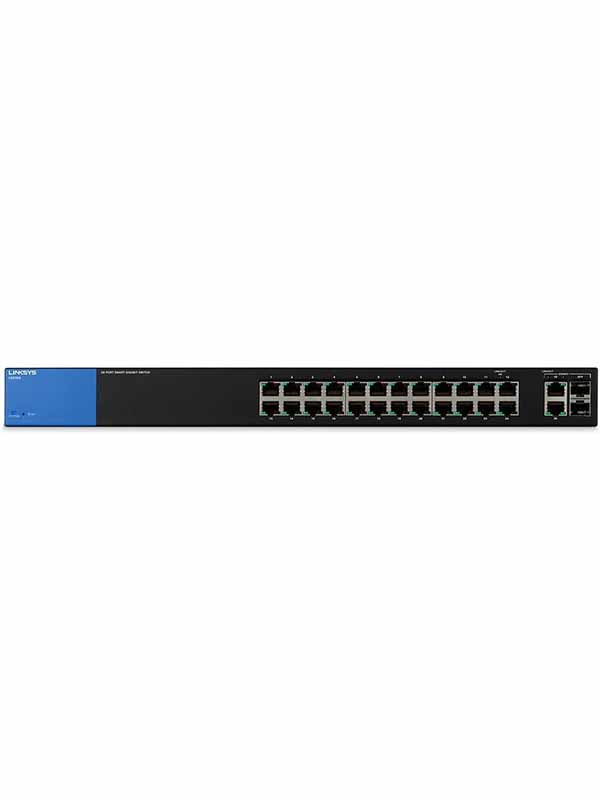 Linksys LGS328C 24-Port Managed Gigabit Ethernet Switch with 4 10G SFP | LGS328C