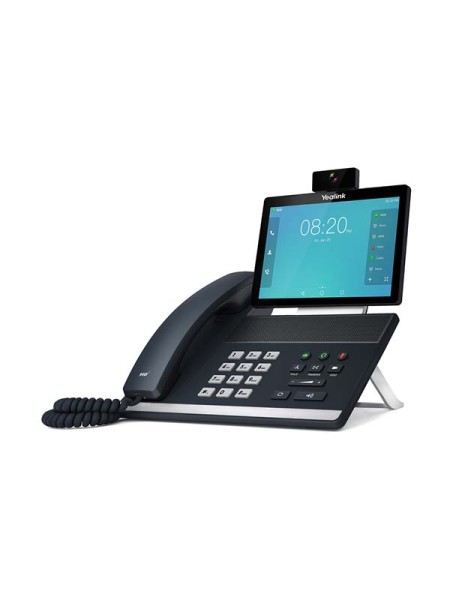 Yealink SIP-VP59 Smart Video IP Phone, 16 VoIP Accounts 8inch Adjustable Color Touch Screen,  Dual USB 2.0, 802.11ac Wi-Fi, Dual-Port Gigabit Ethernet, 802.3af PoE | SIP-VP59