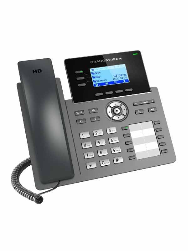 Grandstream GRP2604P 3-Line 6-SIP PoE Carrier Grade IP Phone | GRP2604P