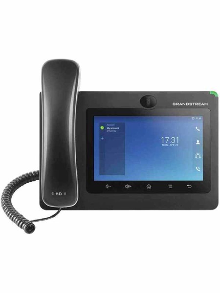 Grandstream GXV3370 IP Video Phone for Android, 7” Touch Screen, Real-Time HD Video Telephony, Built-in Wi-Fi & Bluetooth, Black with Warranty | GXV3370 Grandstream IP Video Phone