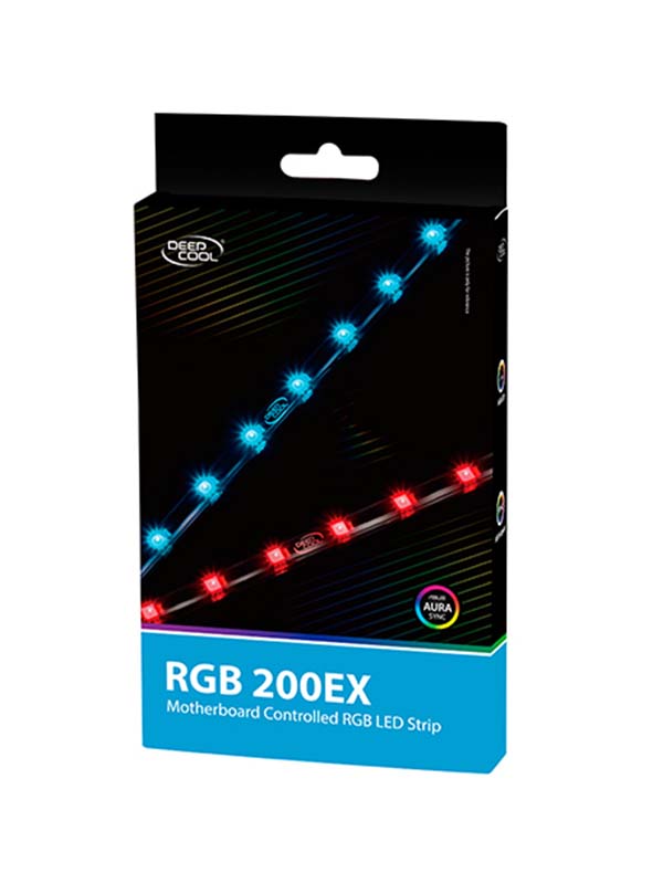 DEEPCOOL RGB 200 EX, High brightness Motherboard Controlled RGB LED Strip with warranty | DP-LED-RGB200EX
